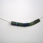 Sterling Silver & Blue-Gree..